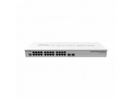 STIKALO 24-PORT 2xSFP Mikrotik Cloud 100/1000 Managed Rack (CRS326-24G-2S+RM)