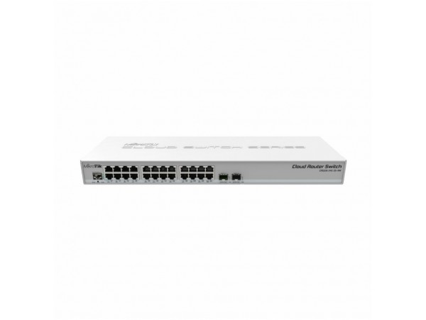 STIKALO 24-PORT 2xSFP Mikrotik Cloud 100/1000 Managed Rack (CRS326-24G-2S+RM)