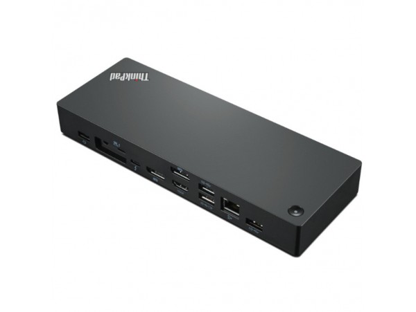 Priklopna postaja USB-C => Lenovo ThinkPad Thunderbolt 4 Workstation 1xHDMI 2xDisplayPort 4xUSB3,2 1xUSB-C 230W 1xLAN 1x3,5mm (40B00300EU)