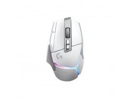 Miš Logitech brezžična G502 X Plus Premium optična gaming bela LightSpeed 25600DPI RGB (910-006171)