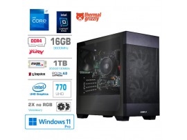 Računalnik MEGA MT S7X BUSINESS i7-13700/Intel 770/16GB/1TB-4.0/750W/Win11Pro/črna