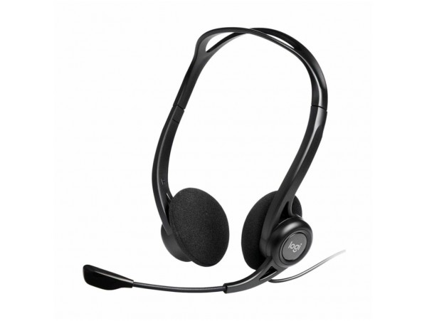Slušalke Logitech USB PC 960 stereo  z mikrofonom (981-000100)