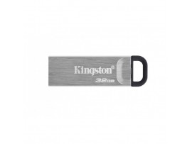 Spominski ključek 32GB USB 3.2 Kingston Kyson DT 200MB/s - kovinski/brez pokrovčka/srebrn (DTKN/32GB)