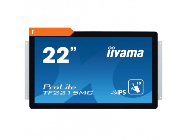 Monitor Touch 54,6 cm (21,5") Iiyama OpenFrame TF2215MC-B2 IPS 14ms VGA HDMI DisplayPort USB
