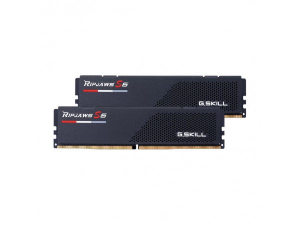 DDR5 32GB 6000MHz CL30 KIT (2x16GB) G.Skill Ripjaws S5 XMP3.0 1,35V Gaming črna (F5-6000J3040F16GX2-RS5K)
