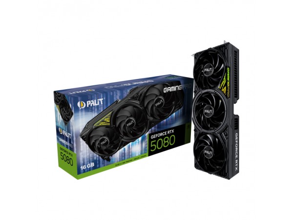 Grafična kartica nVidia RTX5080 Palit Gaming PRO V1 - 16GB GDDR7 (NE75080019T2-GB2031Y)
