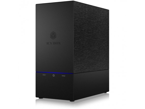 RAID ohišje IcyBox IB-RD3621-C31 2x 2,5"/3,5" SATA HDD/SSD USB 3.1 RAID 0/1