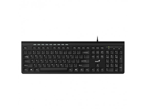 Tipkovnica USB Genius Slimstar 230II  SLO | črna (31310048405)