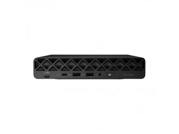 Računalnik HP Mini ProDesk 4 G1i AI PC Ultra 5-225T/Q870/16GB-DDR5/512GB/Intel grafika HDMI 2xDP USB-C/BT WiFi RJ45/90W-89%/Win11Pro črna BY7B3ET#BED