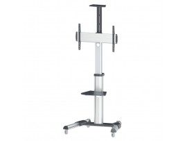 Nosilec samostoječ Manhattan za TV 37''-70'' do 50kg na kolesih (461245)