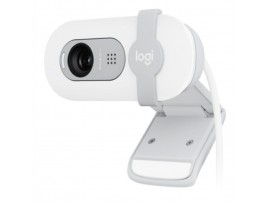 Spletna kamera Logitech Brio 100 2MP FHD 30FPS 58° USB-A bela pokrov za lečo (960-001617)