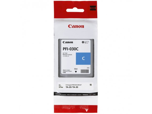 ČRNILO CANON PFI-030C MODRA ZA TM240/TM340 55ml