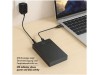 Ohišje za trdi disk 3,5 USB 3.2 Gen1 Logilink brezvijačno črno (UA0460)