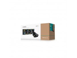 Vodno hlajenje DeepCool LM360 LCD - 360mm ARGB črna (R-LM360-BKDMMC-1)