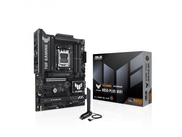 Osnovna plošča AM5 Asus TUF Gaming B850-Plus WiFi ATX 1xHDMI 2.1 1xDisplayPort 1.4