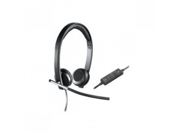 Slušalke Logitech USB H650e Headset stereo z mikrofonom (981-0005199)