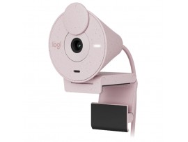 Spletna kamera Logitech Brio 300 2MP FHD 30FPS 70° USB-C roza (960-001448)