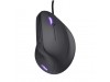 Miš Trust USB-A GXT 144 Rexx Vertical gaming črna ergonomična 10000DPI RGB (22991)