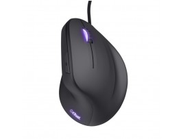 Miš Trust USB-A GXT 144 Rexx Vertical gaming črna ergonomična 10000DPI RGB (22991)