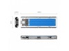 Ohišje za SSD disk M.2 => USB-C PCIe NVMe USB 3.1 Gen2 Type-C Orico - moder (TCM2-C3-BL-BP)