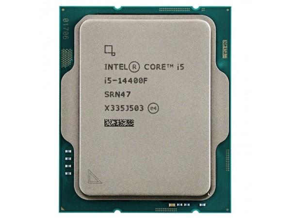 Procesor Intel 1700 Core i5 14400F 10C/16T 2.5GHz/4.7GHz tray 65W/148W brez grafike brez hladilnika