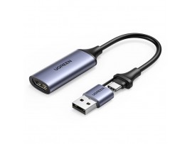Adapter USB-C/A => HDMI 4K@60Hz Ugreen CM489 (40189)