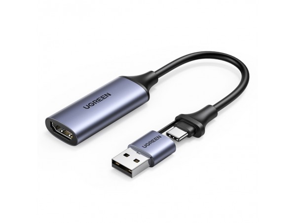 Adapter USB-C/A => HDMI 4K@60Hz Ugreen CM489 (40189)