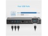 Priklopna postaja USB-C => Wavlink WL-UTD01 Thunderbolt 3 DisplayPort 4xUSB3.0 85W 1xLAN čitalec kartic SD/microSD (WL-UTD01/WL-UTD01H)