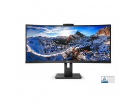 Monitor Philips 86,4 cm (34,0") 346P1CRH 3440x1440 Curved 100Hz VA 4ms HDMI DisplayPort USB-C 90W 4xUSB3.2 HAS Kamera Zvočniki  2H sRGB120% KVM RJ45 HDR400