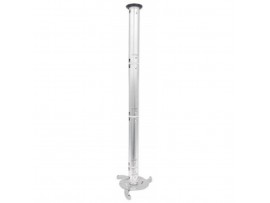 Nosilec za projektor stropni od 13 do 106 cm MANHATTAN do 10 kg naklon ±10° aluminij srebrn (424820)
