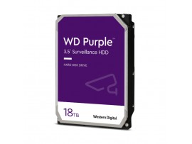 Trdi disk 3,5" 18TB SATA WD Purple 7200rpm 512MB (WD181PURP)