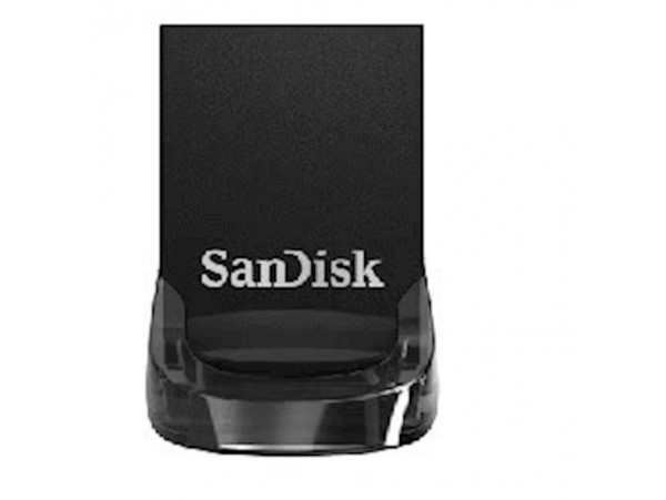 Spominski ključek 512GB USB 3.1 Sandisk Ultra FIT 130MB/s kovinski s pokrovčkom črn (SDCZ430-512G-G46)