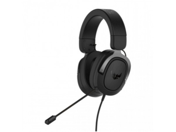 Slušalke gaming Asus TUF H3 črne žične naglavne 2x 3,5mm stereo (90YH028G-B1UA00)