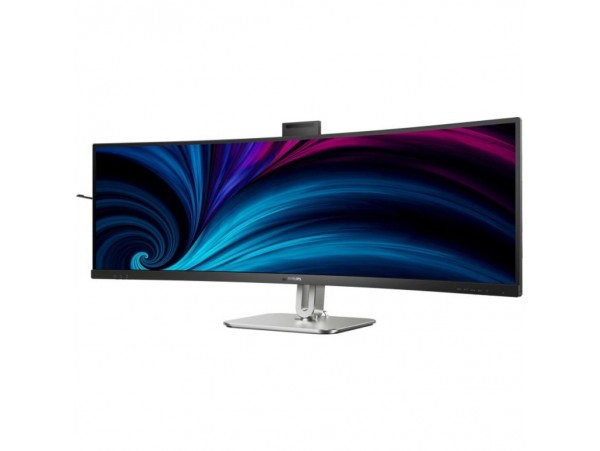Monitor Philips 124 cm (48,8") 49B2U6900CH 5120x1440 Curved konferenca 75Hz VA 4ms 2xHDMI DisplayPort USB-C 140W 3xUSB3.2 USB-C-Out HAS Kamera Zvočniki 2x5W  3H sRGB119% RJ45 HDR400