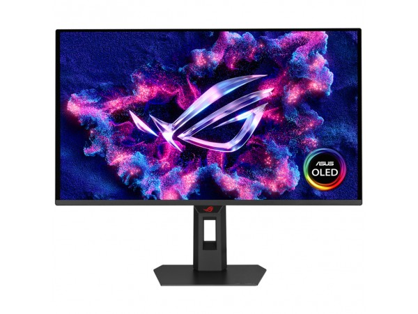 Monitor Asus 68,6 cm (27,0") XG27AQDPG 2560x1440 Gaming 500Hz OLED 0,03ms 2xHDMI DisplayPort 2xUSB3.2 Pivot  DCI-P3-99% FreeSync Premium PRO G-Sync Compatible HDR500 ROG Strix