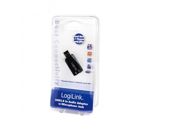 Zvočna kartica USB2.0 SB 2.1 LogiLink (UA0053)