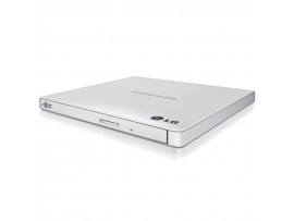 DVD-RW Externi Sandberg USB 24x slim zunanji zapisovalnik bele barve (GP57EW40)