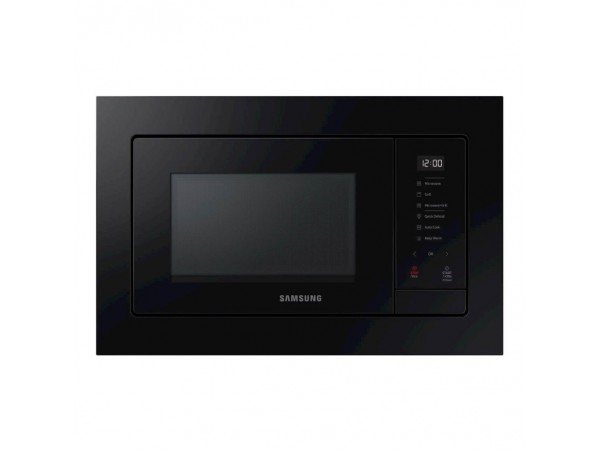 Vgradna mikrovalovna pečica Samsung MG23A7318CK/E2, 23l/800W/1100W-žar črno steklo