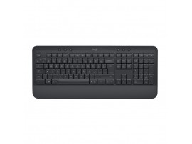 Tipkovnica brezžična + Bluetooth Logitech K650 Signature US international | SLO gravura grafitna (920-010945)