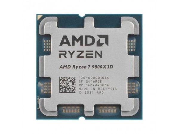 Procesor AMD AM5 Ryzen 7 9800X3D 8C/16T 4,7/5,2GHz tray 120W grafika Radeon brez hladilnika