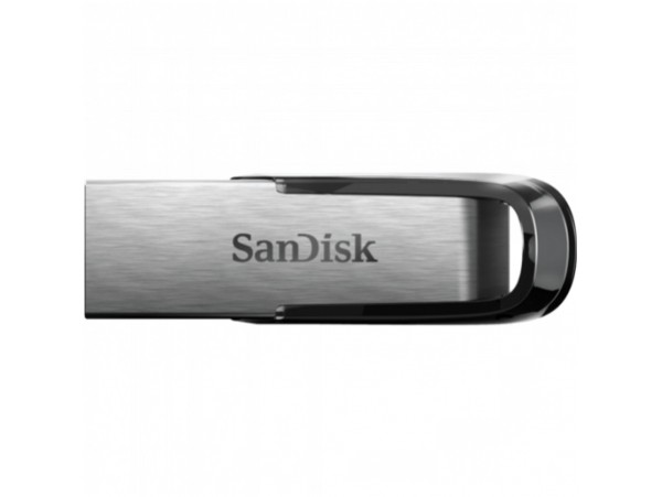 Spominski ključek 64GB USB 3.0 Sandisk Ultra Flair 150MB/s - kovinski/brez pokrovčka/črn-srebrn (SDCZ73-064G-G46)