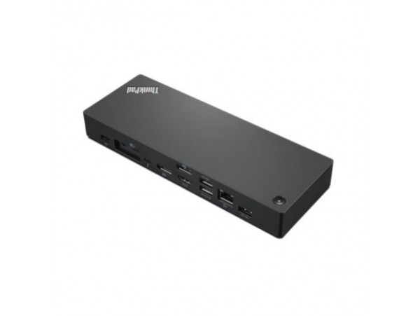Priklopna postaja USB-C => Lenovo ThinkPad Universal Thunderbolt 4 100W 4x USB 3.0 1x USB-C HDMI 2.1 2x DisplayPort 1.4 LAN (40B00135EU)