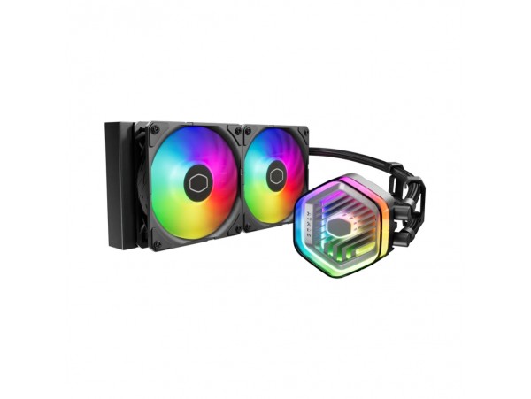 Vodno hlajenje Cooler Master MasterLiquid 240 Atmos - 240mm ARGB črna (MLX-D24M-A25PZ-R1)