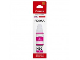 Canon GI-490 MAGENTA črnilo v steklenički za G1400, G2400. G3400, ZA 7.000 STRANI (0665C001AA)