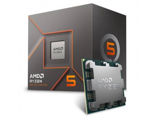 Procesor AMD AM5 Ryzen 5 8400F 6C/12T 4,2/4,7GHz BOX 65W brez grafike Wraith Stealth hladilnik
