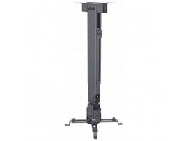 Nosilec stenski za projektor MANHATTAN, 20kg, 43-65 cm, naklon ±15 - črn