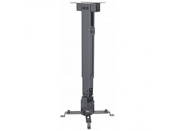 Nosilec stenski za projektor MANHATTAN, 20kg, 43-65 cm, naklon ±15 - črn