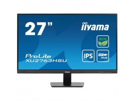 Monitor Iiyama 68,6 cm (27,0") XU2763HSU-B1 1920x1080 100Hz IPS 3ms HDMI DisplayPort 2xUSB3.2 Zvočniki  3H sRGB96% FreeSync ProLite