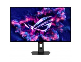 Monitor Asus 80 cm (31,5") XG32UCWG 3840x2160 Gaming 165Hz OLED 0,03ms 2xHDMI DisplayPort USB-C 15W 3xUSB3.2 HAS  DCI-P3-99% FreeSync Premium PRO G-Sync Compatible KVM HDR400 ROG Strix