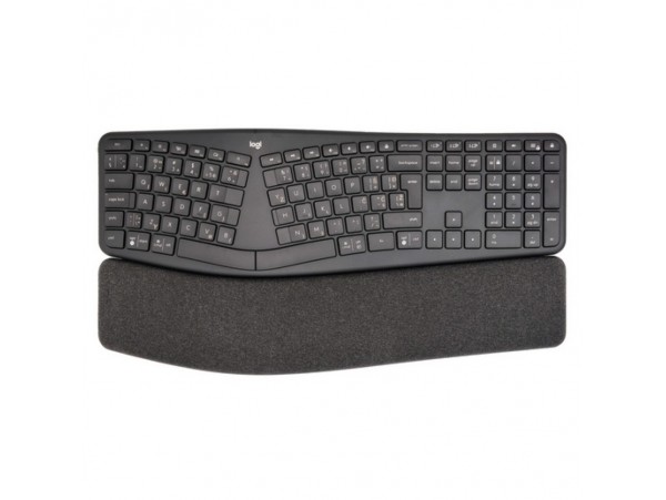 Tipkovnica brezžična Logitech K860 Ergo | SLO gravura grafitna (920-010108)